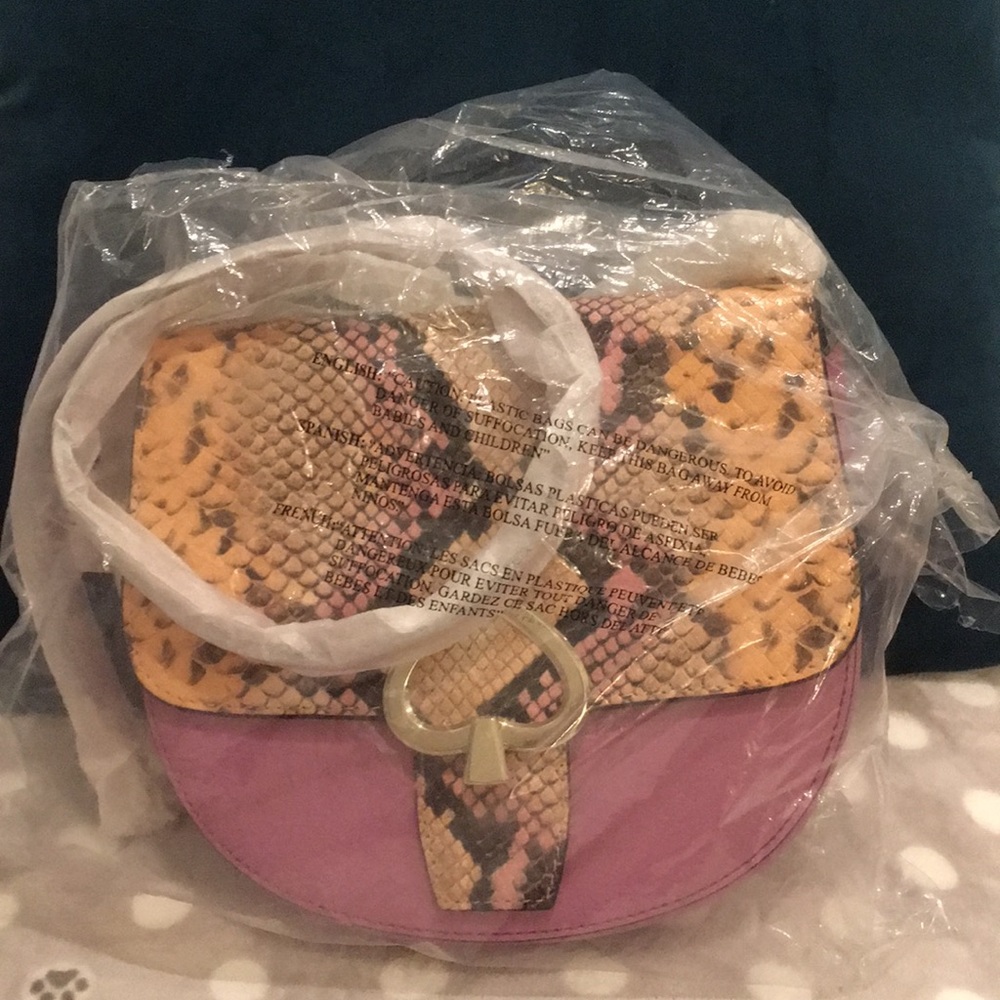 Kate Spade Robyn Exotic Saddle - Picture 4 of 9